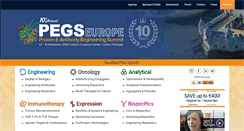 Desktop Screenshot of pegsummiteurope.com