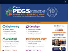 Tablet Screenshot of pegsummiteurope.com